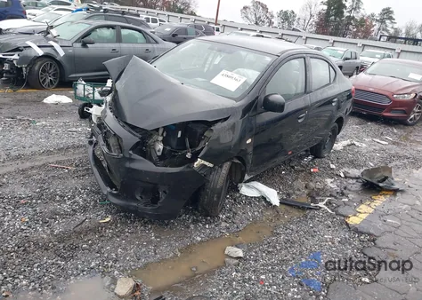 2017 Mitsubishi Mirage G4 Es from USA, damaged, VIN ML32F3FJ7HHF14245